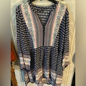 Women’s summer patterned dress